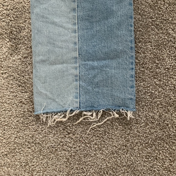 Abercrombie crop wide leg ultra high rise jeans - Picture 5 of 8